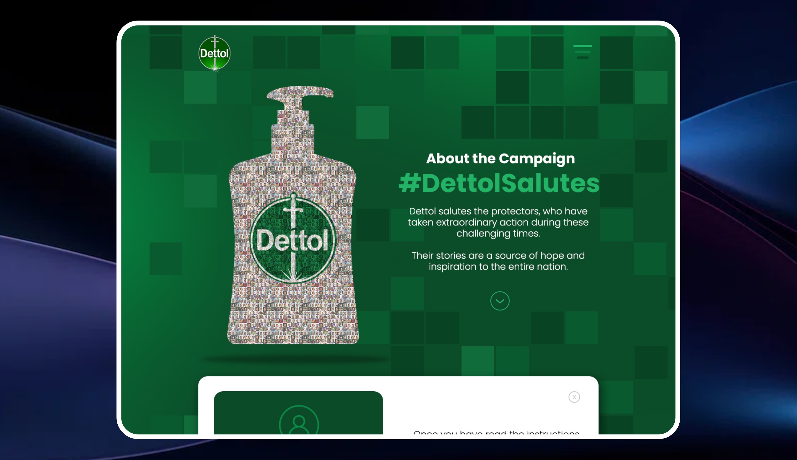 Dettol Salutes Project