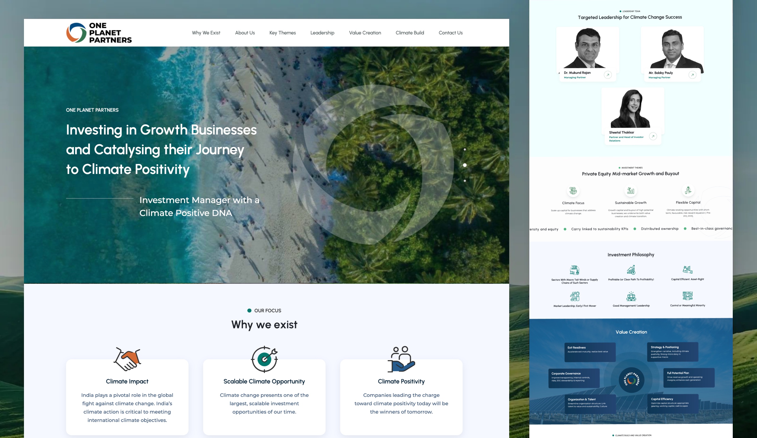 One Planet Partners Project